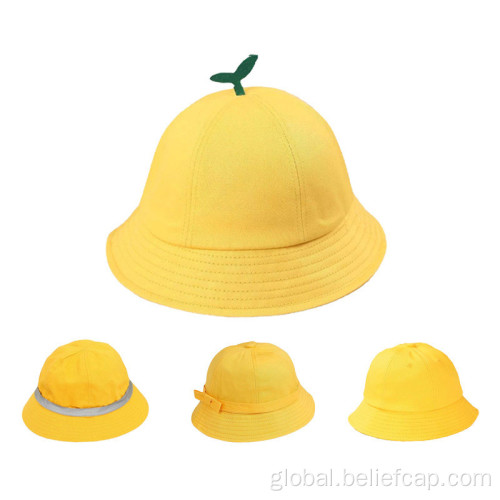 Bucket Hats For Kids breathable Design Cheap Kids bucket Cap Manufactory